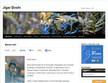 Tablet Screenshot of jigar-doshi.com